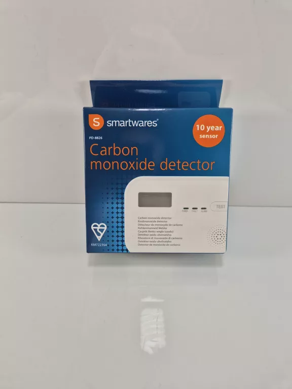 SMARTWARES CARBON MONOXIDE DETECTOR CZUJNIK CZADU