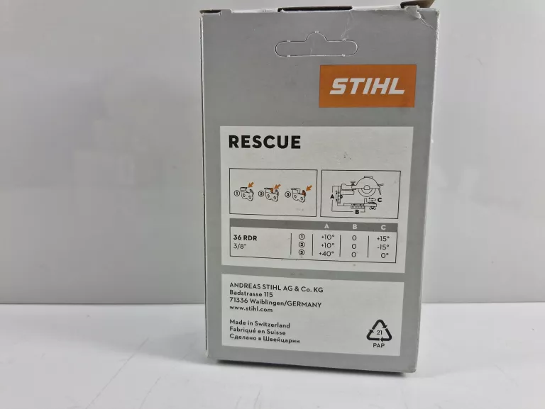 ŁAŃCUCH DO PIŁY RATOWNICZEJ STIHL 3/8“ RAPID DURO RETTUNG (RDR) 1.6