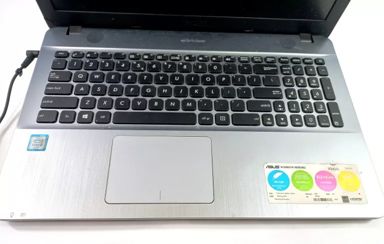 LAPTOP ASUS X541UA-GQ1315T 15,6 " INTEL CORE I3 4GB/1000GB