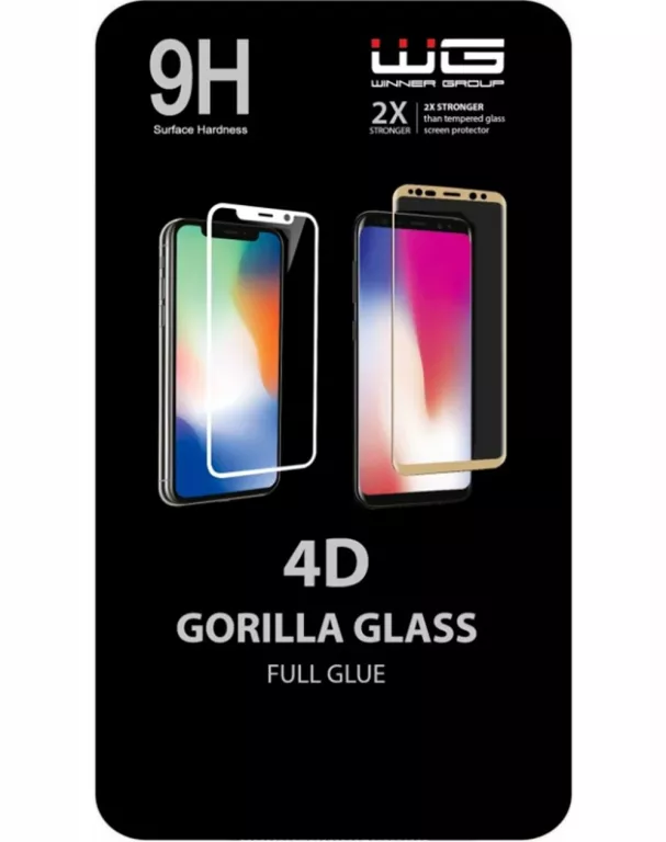 SZKŁO HARTOWANE 4D DO REALME C11/C20/C20A/C21 GORILLA GLASS