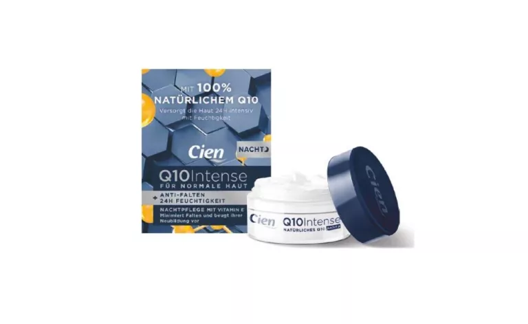 CIEN KREM DO TWARZY PRZECIWZMARSZCZKOWY Q10 SHEA WITAMINA E NA NOC 50ML