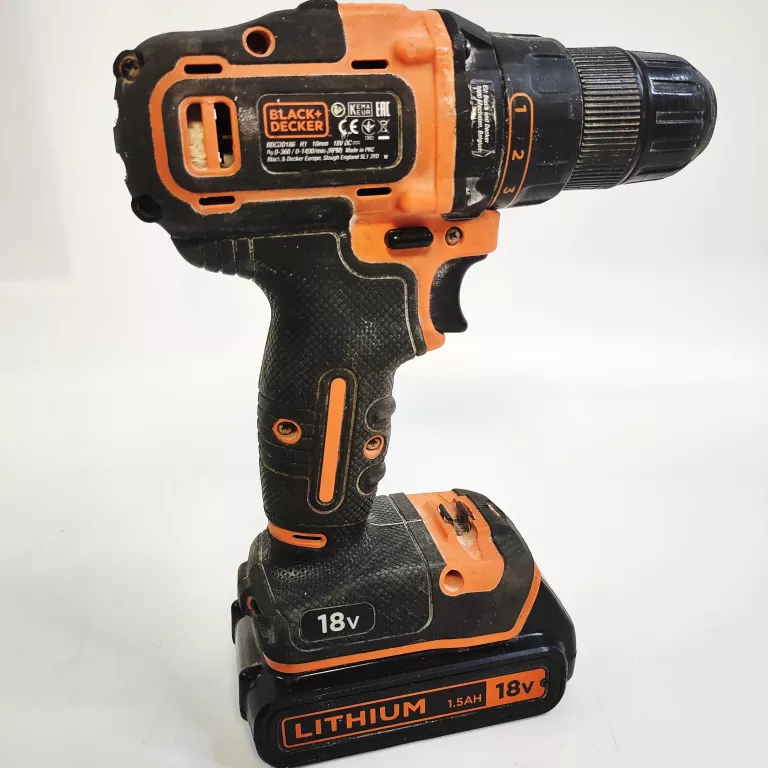 WKRĘTARKA BLACK + DECKER BDCDD186 WALIZKA