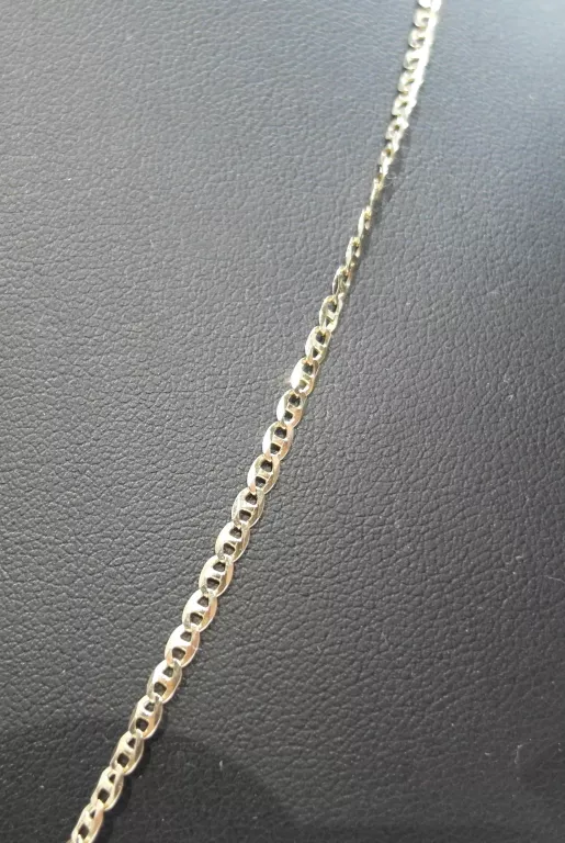 ZŁOTY ŁAŃCUSZEK SPLOT MARYNARSKI Z WISIORKIEM PRP.585 54,50CM. 6,01 G.