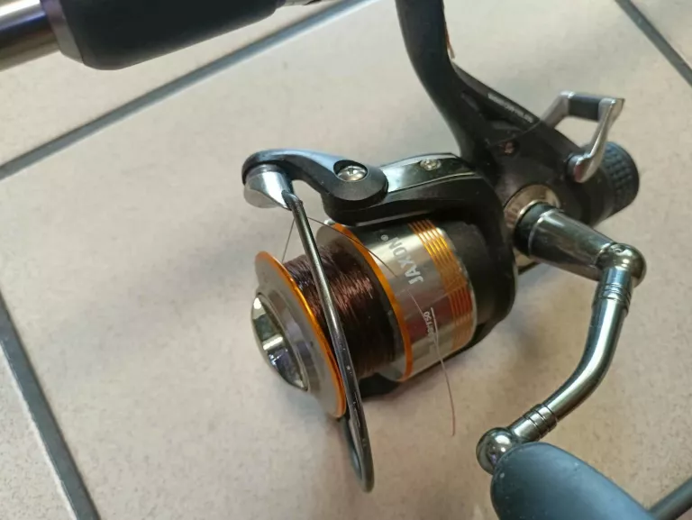 WĘDKA MIKADO NIHONTO MEDIUM SPIN 270 + KOŁOWROTEK JAXON GEAR RATIO 5:2:1