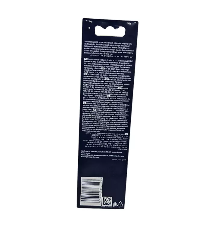 BRAUN KOŃCÓWKI ORAL-B EB18-4 PRX 3D WHITE 4 SZT.