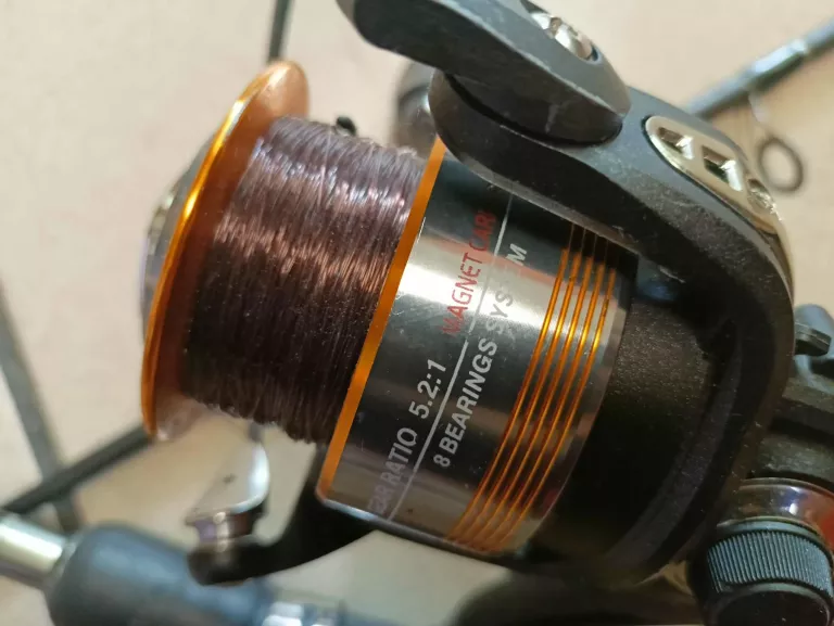 WĘDKA MIKADO NIHONTO MEDIUM SPIN 270 + KOŁOWROTEK JAXON GEAR RATIO 5:2:1