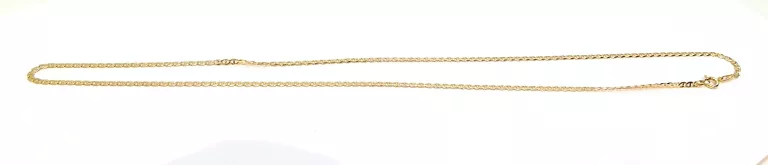 ZŁOTY ŁAŃCUSZEK SPLOT MARYNARSKI Z WISIORKIEM PRP.585 54,50CM. 6,01 G.