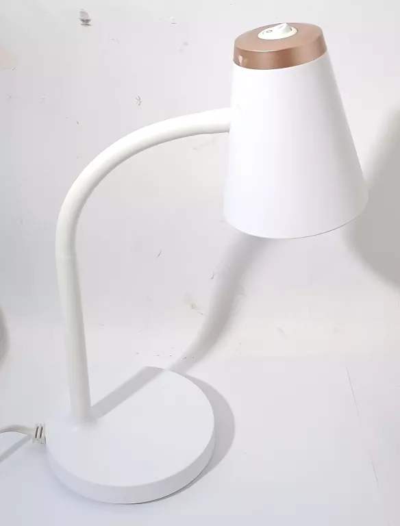 LAMPKA BIURKOWA SMUKEE BIAŁA