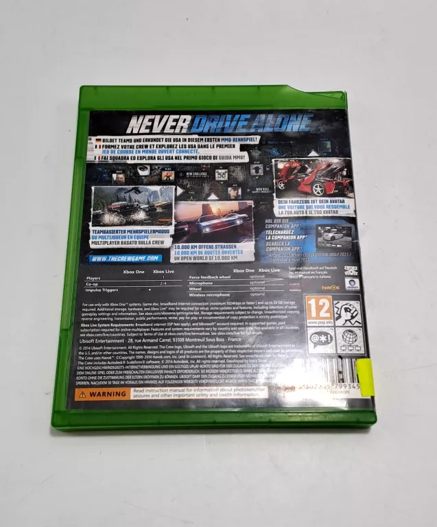 GRA NA XBOX ONE THE CREW