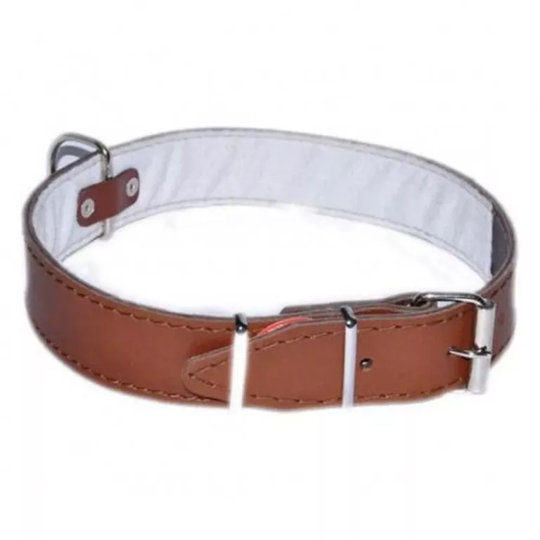 DINO OBROŻA SKÓRZANA DINO 40MM/67CM BRĄZ