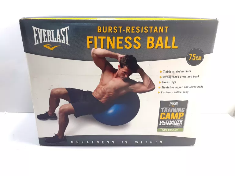 PIŁKA GIMNASTYCZNA EVERLAST 75 CM