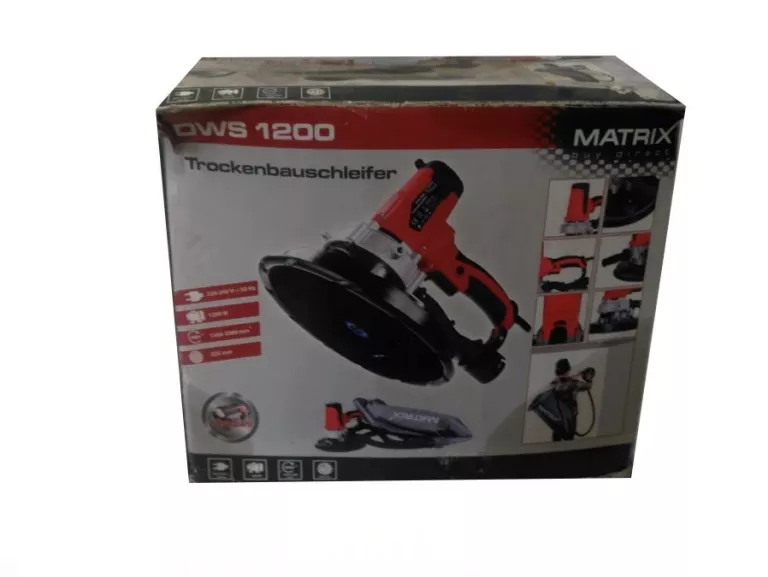 SZLIFIERKA POLERKA DO GIPSU MATRIX DWS 1200