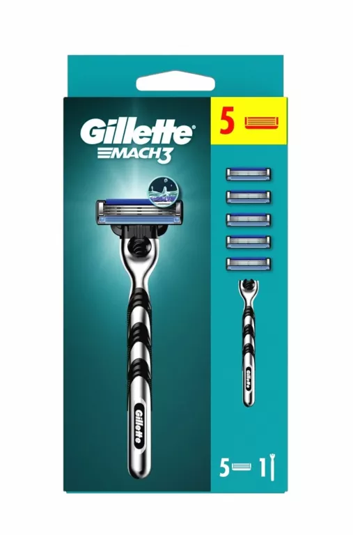 GILLETE MACH 3 5+1 NEW
