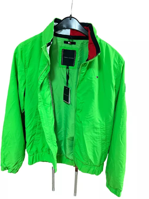 ZIELONA KURTKA WIATRÓWKA TOMMY HILFIGER / Z METKĄ