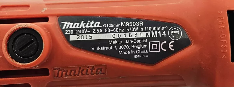 SZLIFIERKA KĄTOWA MAKTEC