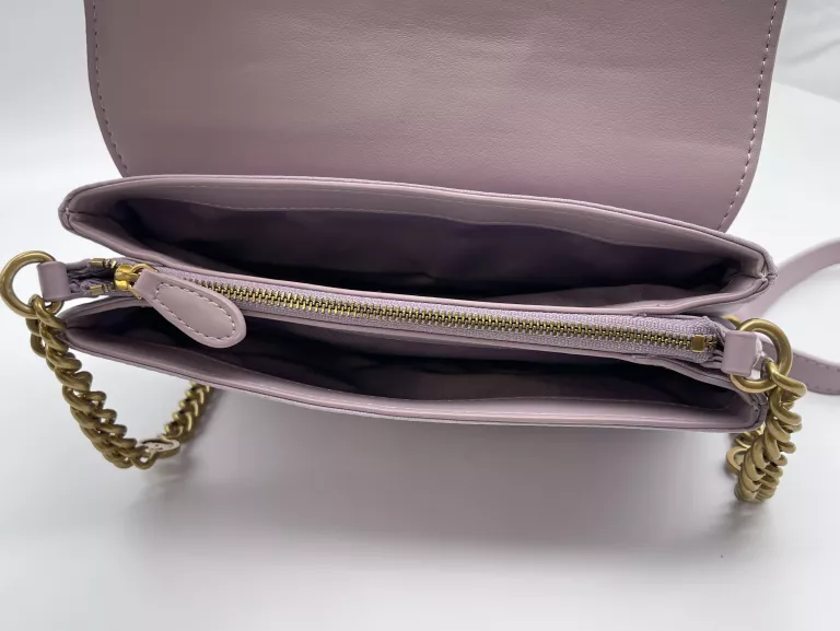 TOREBKA KOPERTÓWKA PINKO GATE TWINS RECYCLED NYLON LILIOWA