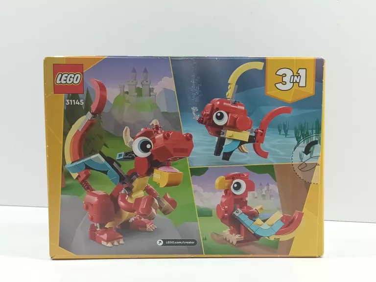 LEGO CREATOR CZERWONY SMOK 31145