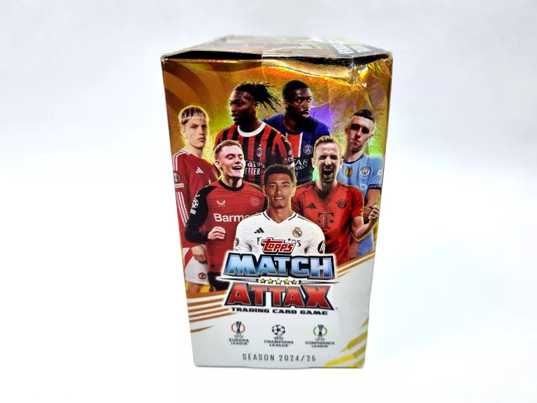 TOPPS UEFA CHAMPIONS LEAGUE MATCH ATTAX 202425 SASZETKA Z KARTAMI -12 KART