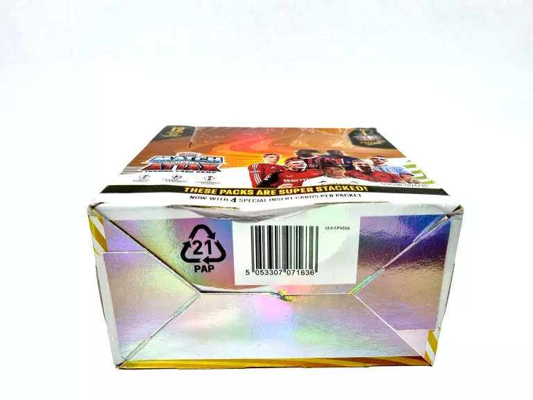 TOPPS UEFA CHAMPIONS LEAGUE MATCH ATTAX 202425 SASZETKA Z KARTAMI -12 KART