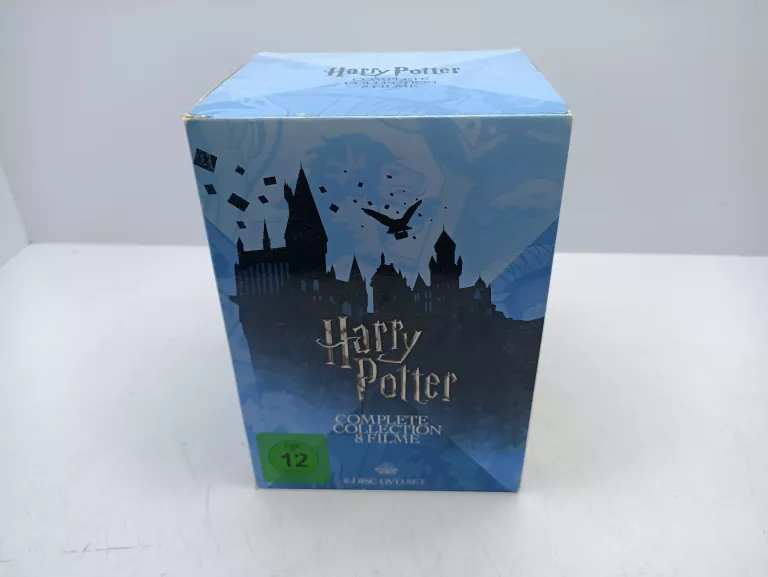 ZESTAW FILMÓW DVD HARRY POTTER 8 CZĘŚCI ANGIELSKI NIEMIECKI