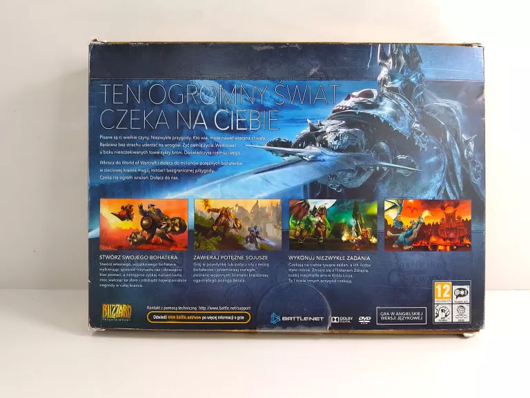 WORLD OF WARCRAFT GRA BLIZZARD