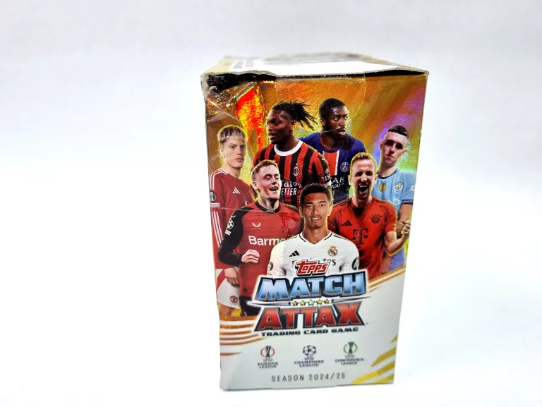 TOPPS UEFA CHAMPIONS LEAGUE MATCH ATTAX 202425 SASZETKA Z KARTAMI -12 KART