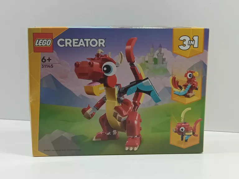 LEGO CREATOR CZERWONY SMOK 31145