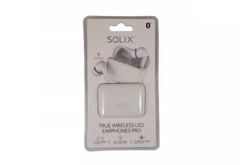 SŁUCHAWKI SOLIX  BIAŁE
