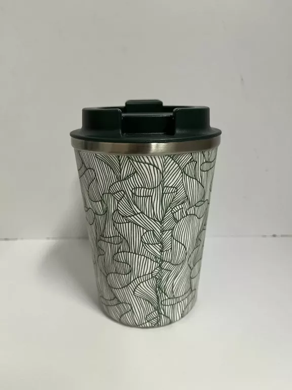 KUBEK TERMICZNY STARBUCKS ZIELONO BIAŁY