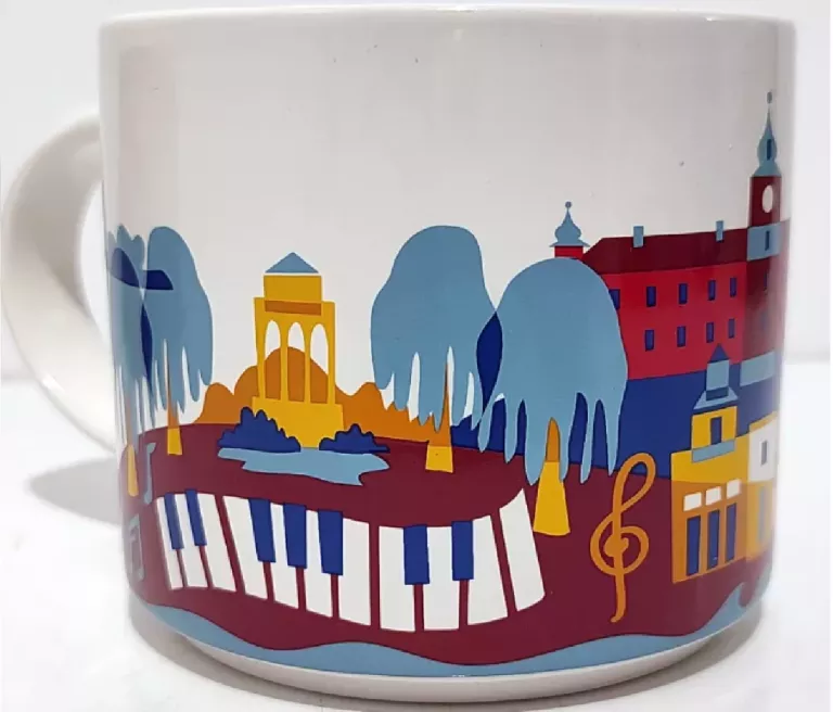 KUBEK STARBUCKS WARSAW 414 ML CERAMICZNY