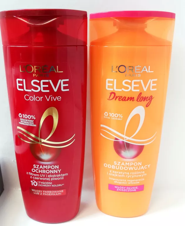 SZAMPON DO WŁOSÓW LOREAL ELSEVE 400ML MIX