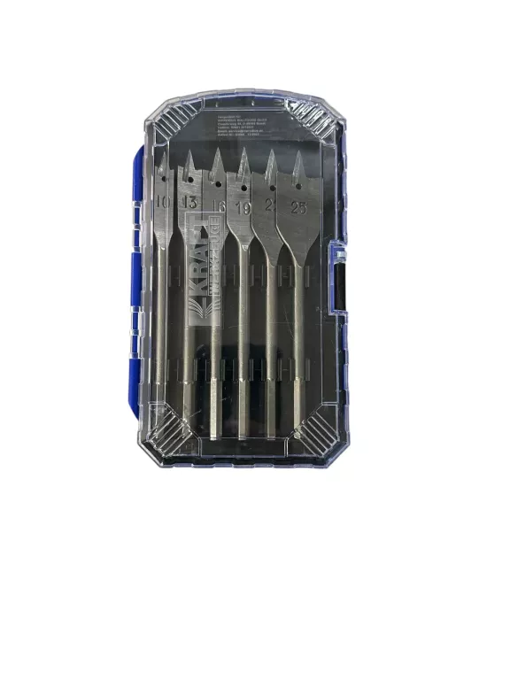 ZESTAW WIERTEŁ PŁASKICH DO DREWNA KRAFT WERKZEUGE