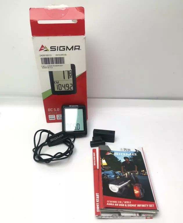 LICZNIK ROWEROWY SIGMA BC 5.0