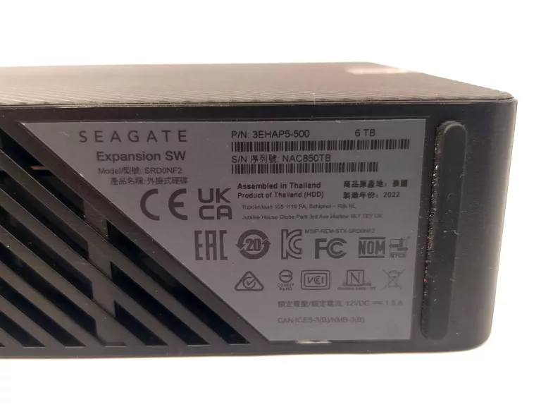 DYSK PRZENOŚNY SEAGATE EXPANSION DESKTOP 6TB#OPIS