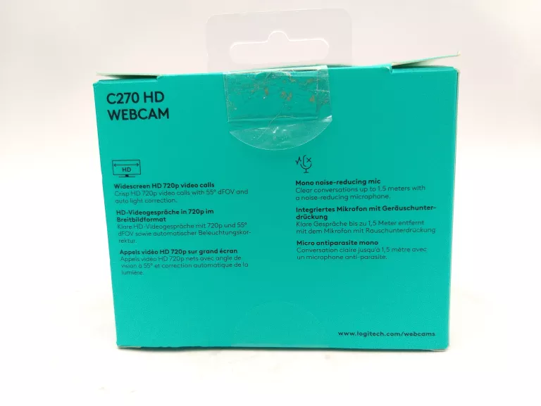 KAMERA INTERNETOWA LOGITECH C270 3 MP #IGŁA