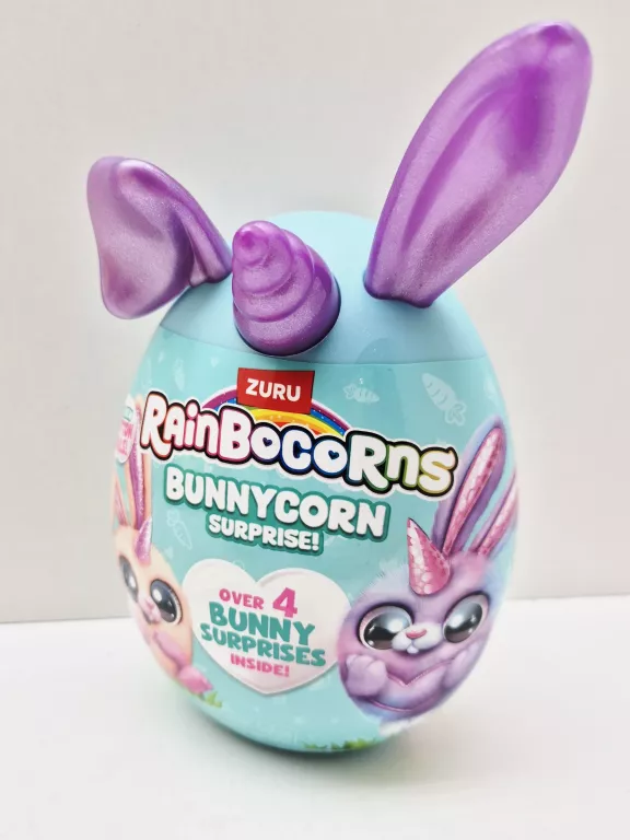 JAJKO Z NIESPODZIANKĄ ZURU RAINBOCORNS SURPRISE BUNNYCORN SERIA 2 KRÓLICZE