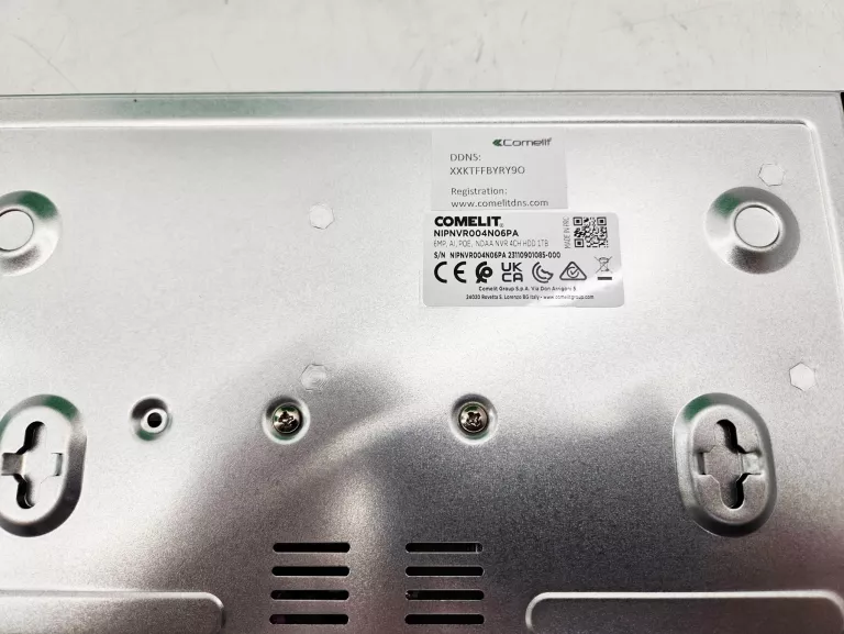 ZESTAW MONITORING COMELIT + 4 KAMER IP ZESTAW