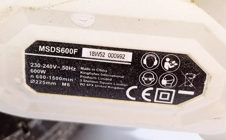SZLIFIERKA DO GIPSU MACALLISTER MSDS600F