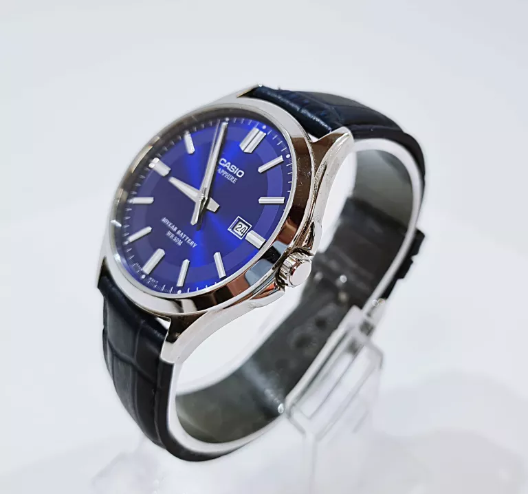 ZEGAREK CASIO MTS-100 SZAFIROWE SZKIEŁKO