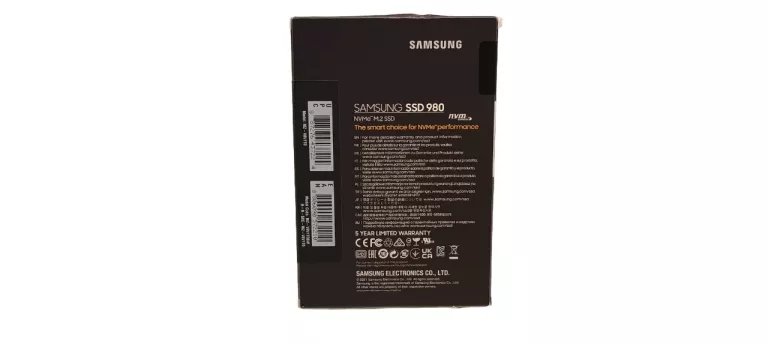 DYSK SSD SAMSUNG 980 1TB M.2 PCIE 3500/3000MB/S