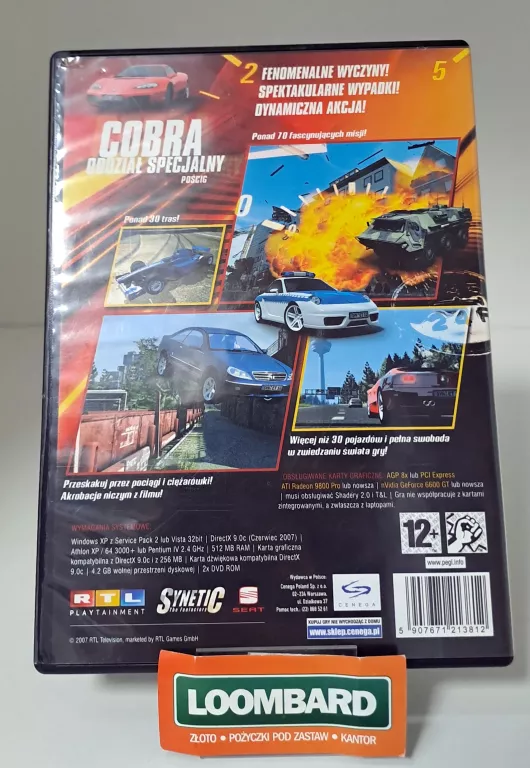 GRA PC COBRA ODDZIAŁ SPECJALNY