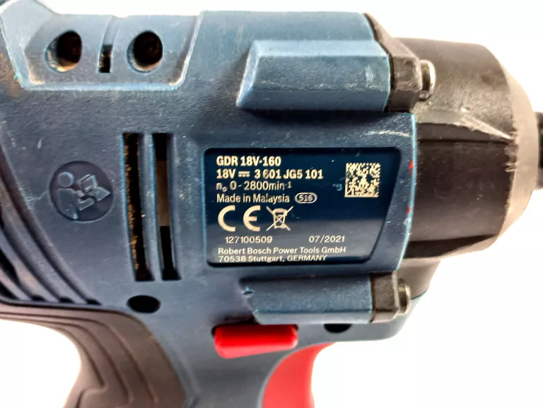 ZAKRĘTARKA UDAROWA 18V 160NM 1/4 BOSCH GDR 18V-160