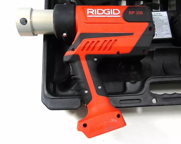 ZACISKARKA RIDGID RP 350 + WALIZKA + SZCZĘKI