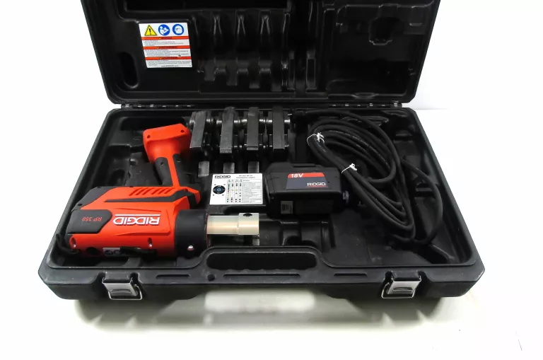 ZACISKARKA RIDGID RP 350 + WALIZKA + SZCZĘKI