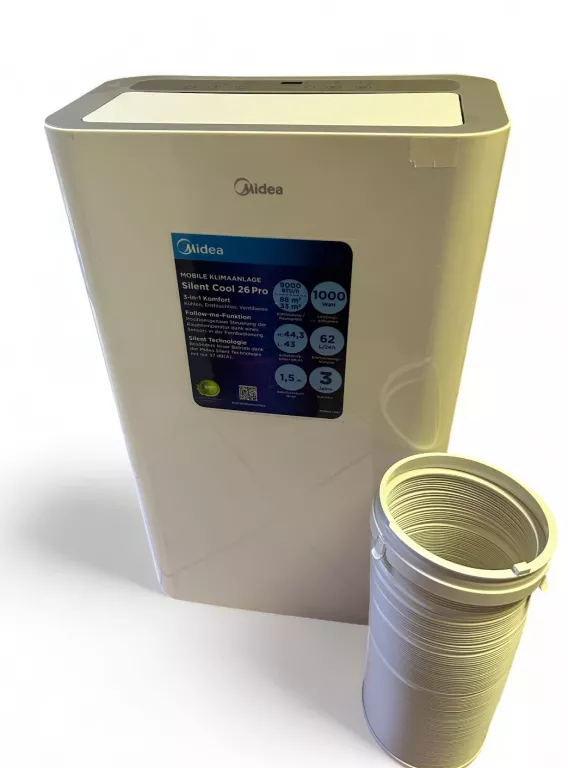 PRZENOŚNY KLIMATYZATOR MIDEA SILENT COOL 26 PRO OKAZJA!