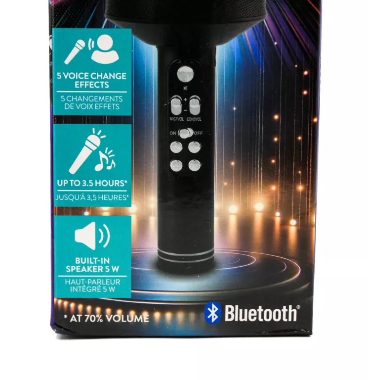 MIKROFON KARAOKE LED LB-SV-KMIC03 KOMPLET