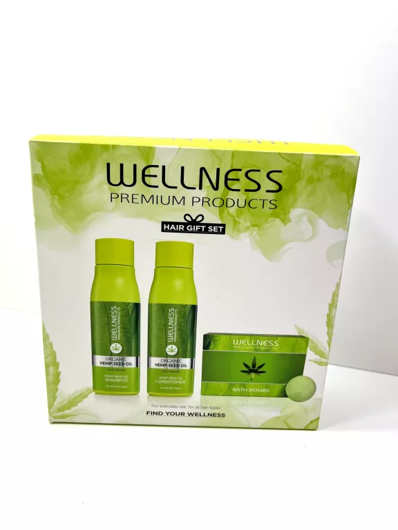 WELLNESS ZESTAW SZAMPON ODŻYWKA KULE DO KĄPIELI