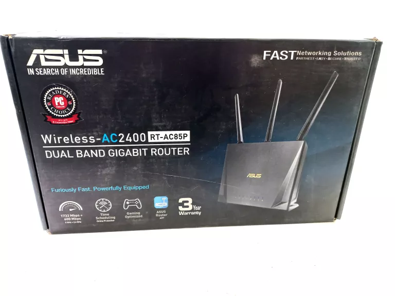 ROUTER ASUS RT-AC85P 802.11N DUAL BAND GIGABIT ROUTER GAMING OPTIMIERT