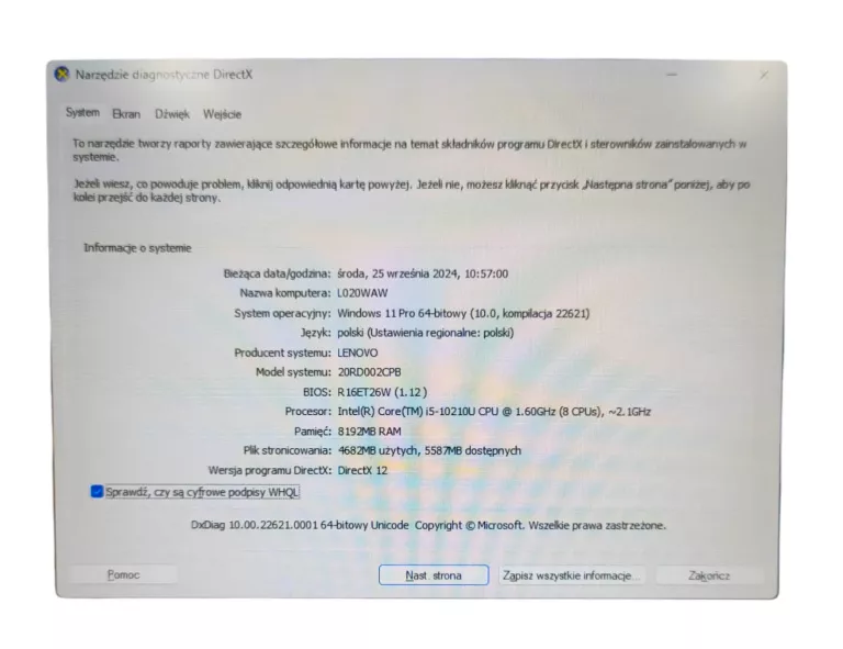 LAPTOP LENOVO THINKPAD E15 I5 10 GEN 8/512 GB 20RD002CPB