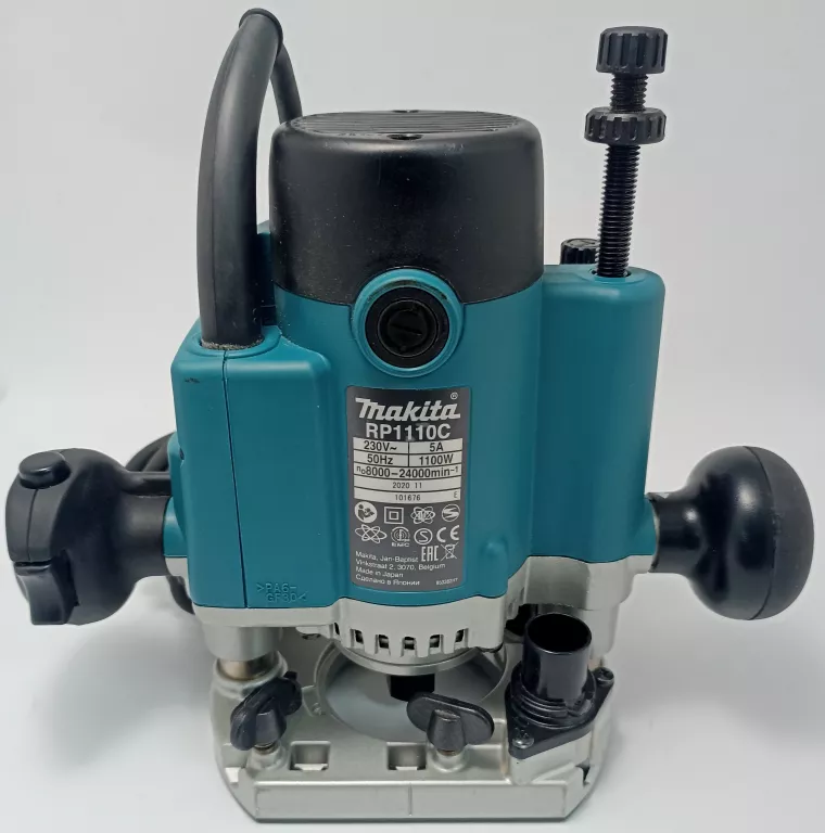 FREZARKA GÓRNOWRZECIONOWA MAKITA RP1110C + FREZY MAKITA